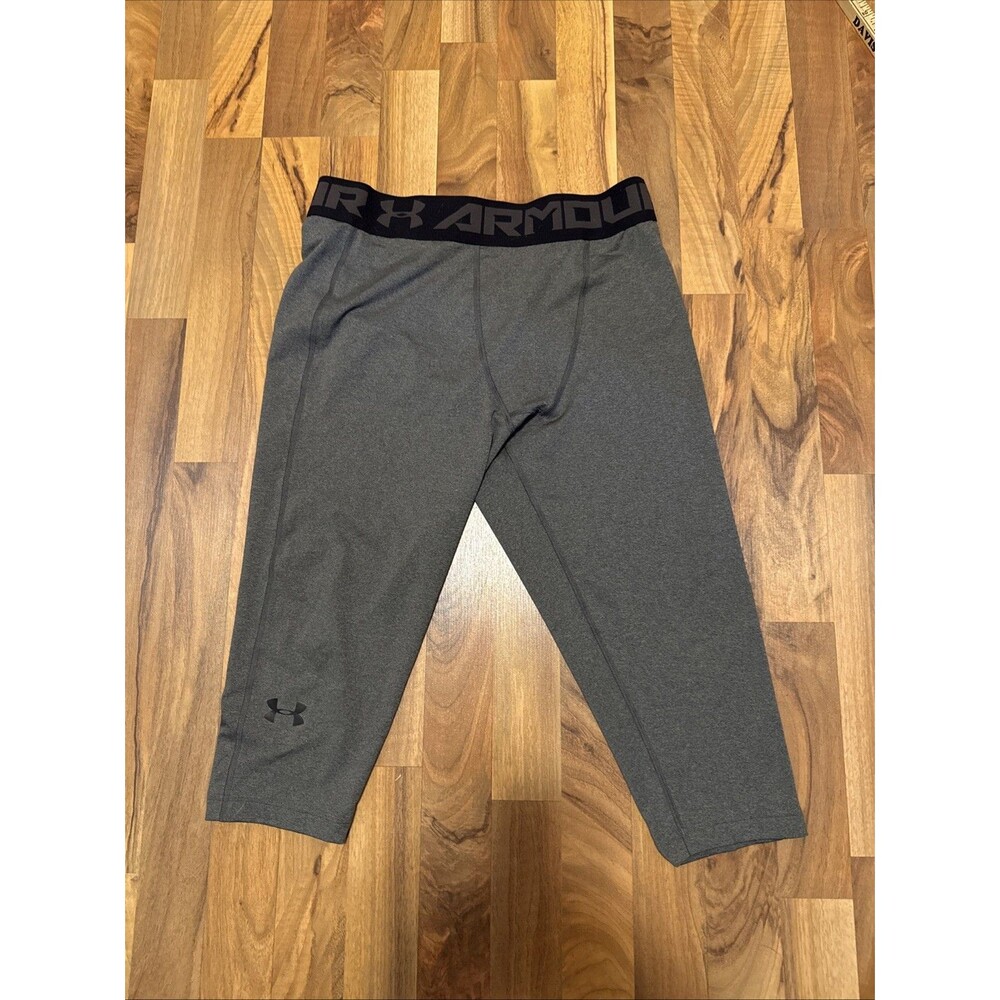 Under Armour UA Heat Gear Pants Fits Like Medium Stretchy Elastic Breathable